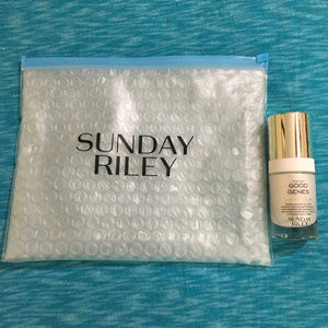 Sunday Riley Good Genes + Bubble Wrap Pouch